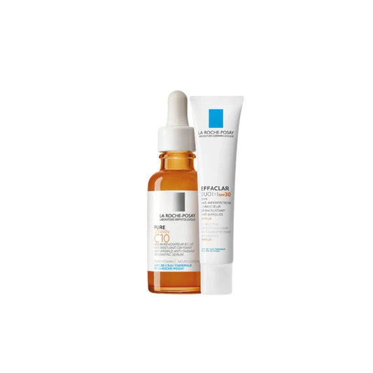 ROUTINE DUO EFFACLAR ÉCLAT ANTI-MARQUES SÉRUM VIT C X DUO+ Ref1174